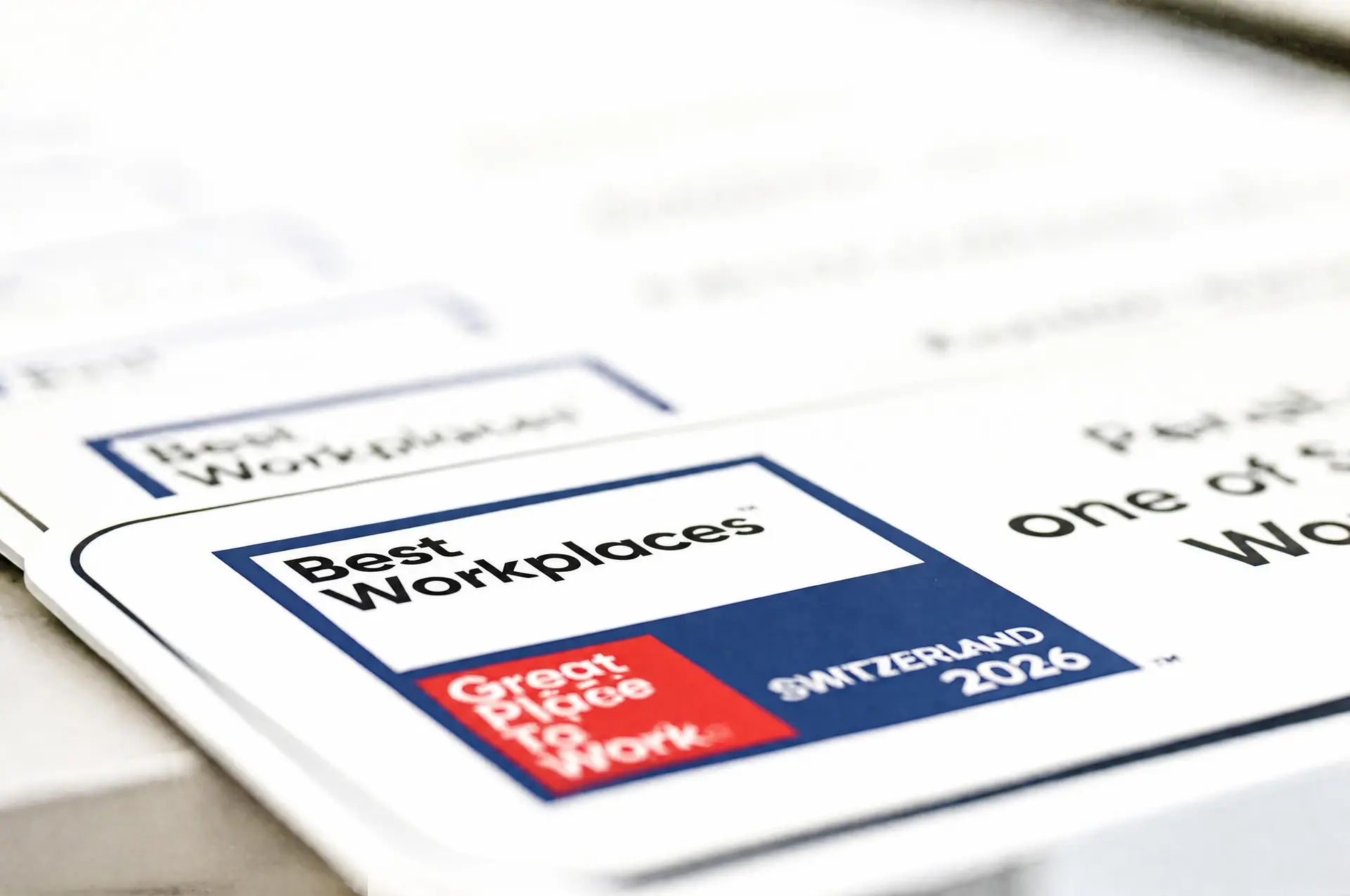 act legal Switzerland once again recognised as a Best Workplace™ – ranked 2nd in Switzerland