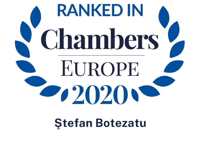 Chambers & Partners Europe 2020 – Ștefan Botezatu – Energy & Natural Resources