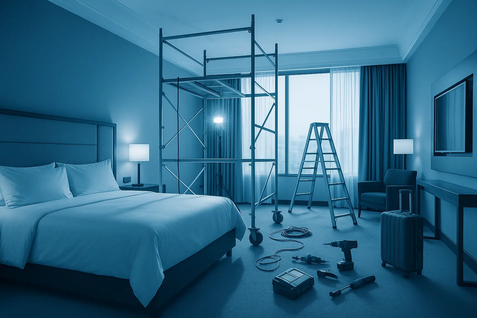 Assessment of a framework agreement for building works and a supply and installation contract in connection with the renovation and refurbishment in the hotel industry.