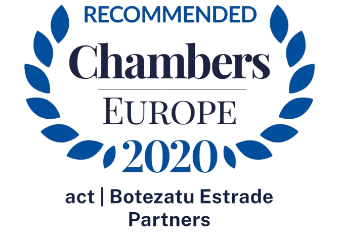 Chambers & Partners Europe 2020 – act legal Romania – Energy & Natural Resources