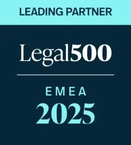 Legal 500 2025 EMEA - Leading partner - Mgr. Tomáš Rydvan