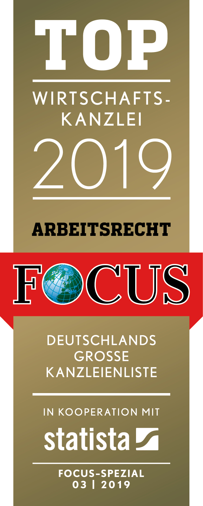Germany Focus Germany’s List of large firms 2019 – Top Law Firm – Labor Law