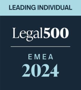 Czech Republic The Legal 500 EMEA 2024 – Leading Individual
