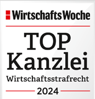 Germany WirtschaftsWoche 2024 – top law firm – White Collar Crime & Compliance